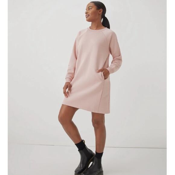 Pact Dresses & Skirts - Pact Courtside Sweatshirt Dress -L